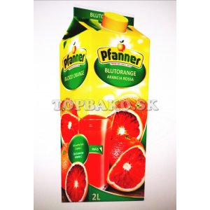 Pfanner 2l - Červený pomaranč 30%